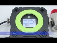 AUCUN détecteur de gaz multi de certificat anti-déflagrant ex du DB IIC T6 gigaoctet d'oxydes de l'azote NO2 avec la pompe Suct