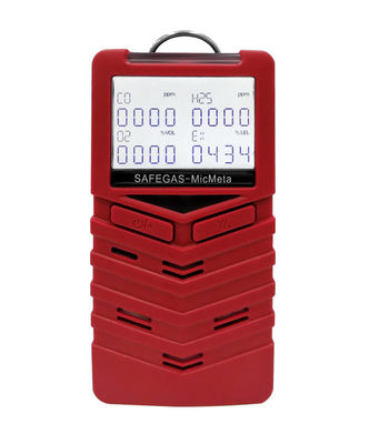 IECEX Certified Multi Gas Detector with IP66/IP68 Protection and Lightweight 240g Design for Industrial Safety