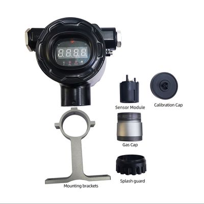 NOx Gas Detector with Electrochemical Sensor 4-20mA RS485 Output for Emission Monitoring