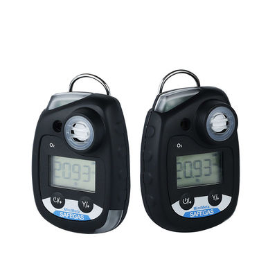 Portable O2 Gas Detector with 0-30%VOL Range, Electrochemical Sensor, and IECEx ATEX Certification