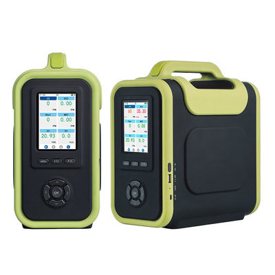 Portable Gas Analyzer with 1100°C Flue Gas Detection Modular Internal Structure and Multi-Pump System for CO SO2 NOX CO2 VOC Monitoring