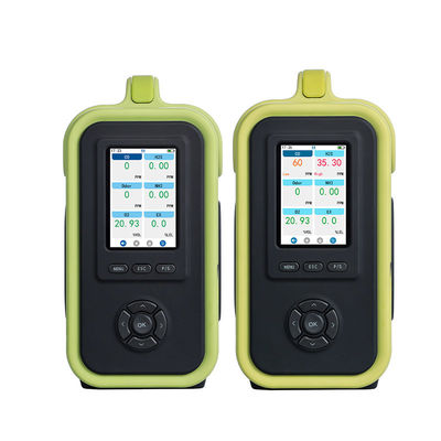 Portable Gas Analyzer with 1100°C Flue Gas Detection for CO SO2 NOX CO2 VOC Monitoring
