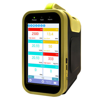 Portable Multi Gas Analyzer Industry Use Concentration Detection 18 In 1 Gas Detector