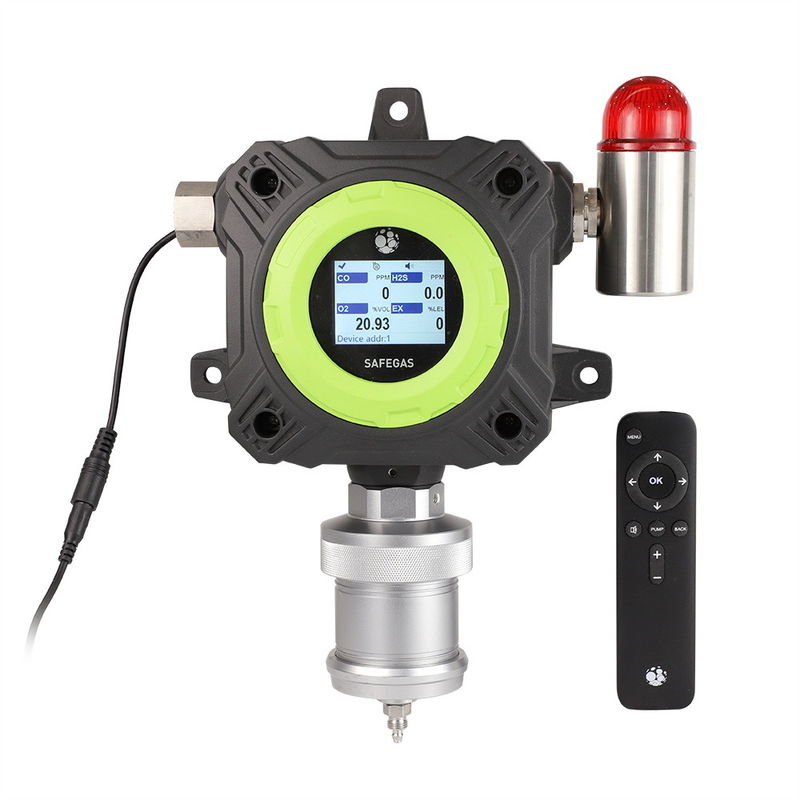 IECEx ATEX Certified Multi Gas Detector with Electrochemical Detection and Built-in Pump Suction