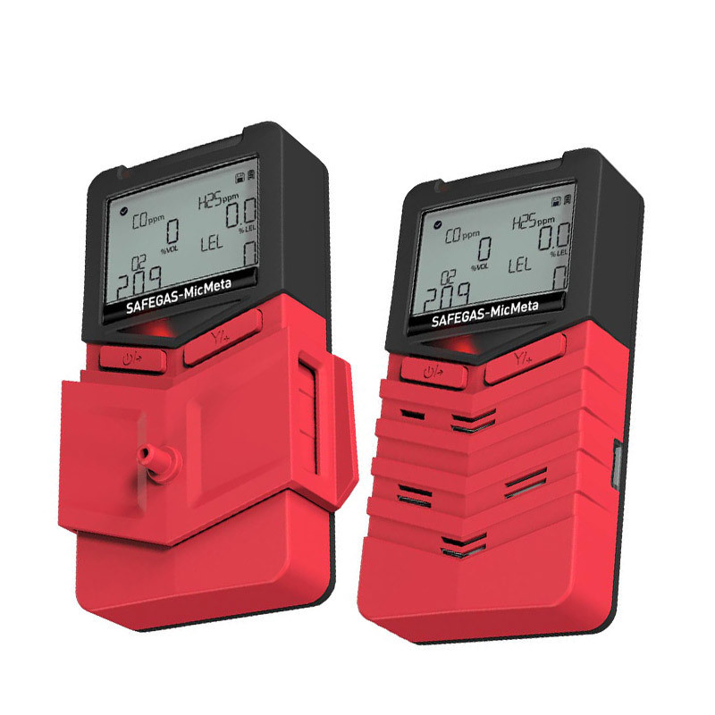 IECEX Certified Multi Gas Detector with IP66/IP68 Protection and Lightweight 240g Design for Industrial Safety