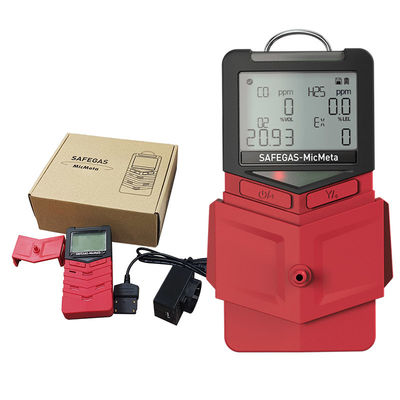 Détecteur multi-gaz compact MicMeta avec protection par identifiant et mot de passe pour l'inspection d'entrée en espace clos